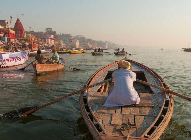 Boat Ride Across The Ganges